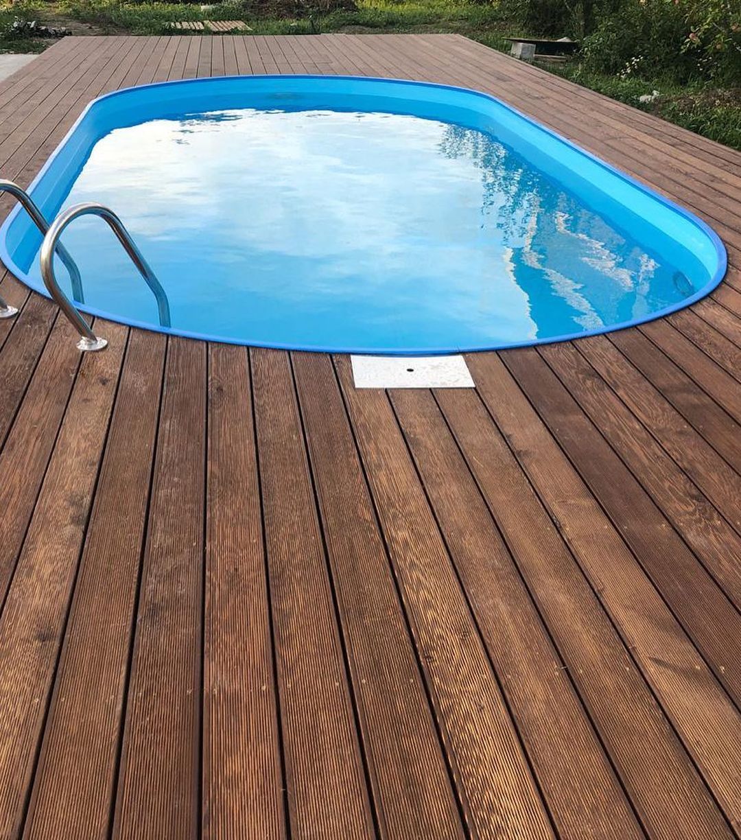 Морозоустойчивый бассейн Watermann Summer Fun овальный 6.23x3.6x1.2 м