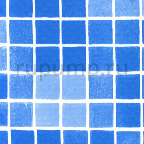 Пленка с рисунком для бассейна "Мозаика неразмытая" ширина 1,65 м Alkorplan 3000 Byzance Blue