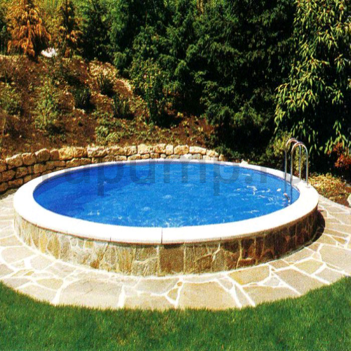 Морозоустойчивый бассейн Sunny Pool круглый глубина 1,5 м диаметр 2,5 м